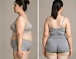Phlegm-dampness body type, side and back