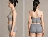 Qi stagnation body type, side and back