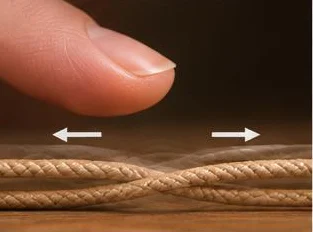 Illustration: how a wiry pulse feels under the fingertip